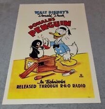 Affiche Walt Disney - Donald