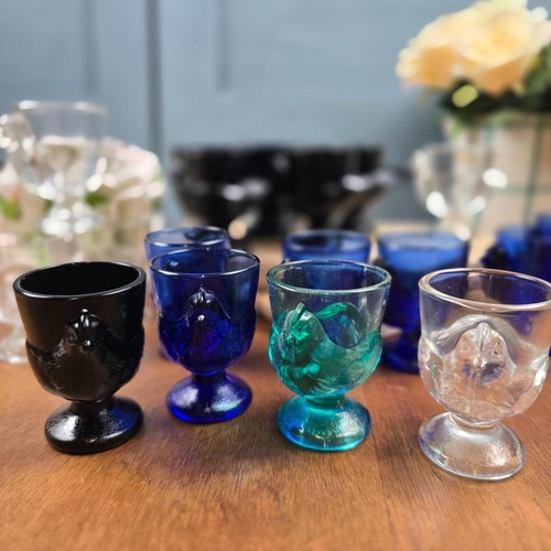 Coquetier poule vintage - , verre