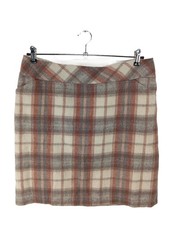 COMMA Jupe taille haute Dames Jupe T EU 44 blanc cassé-gris clair-rouge