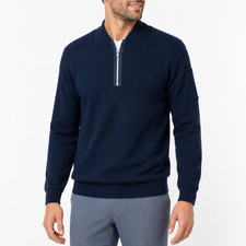 Pull homme G-STAR BLEU MARINE