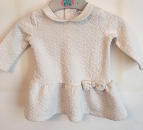 Robe blanche nœud fille f - blanche, f&f