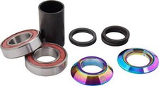 Salt Plus Echo Mi Pédalier BMX Dirt Bike Pédalier 19mm Arc en Ciel Neochrome