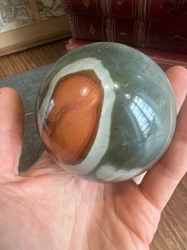 Sphère boule pierre - &,