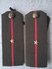 EPAULETTE INSIGNE GRADE UNIFORME RUSSE SOVIETIQUE WW2
