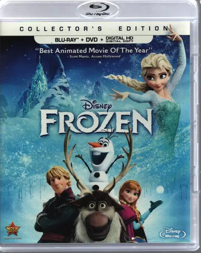 Double blu ray frozen dvd - blu,