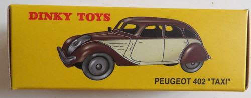 Peugeot 402 taxi dinky - peugeot,