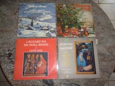 LOT DE 4 DISQUES VINYLES 33
