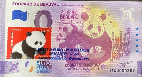 Billet euro philathelique - 0,