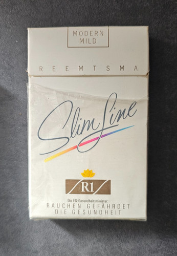 Paquet cigarette vide - vide, slim
