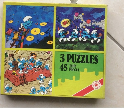 Peyo petits puzzles - 3,