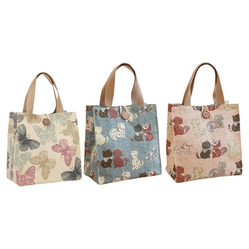 Sac main toile pour - à,