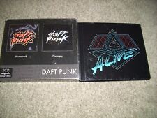 Lot de 3 CD Daft Punk : Homework Discovery Alive