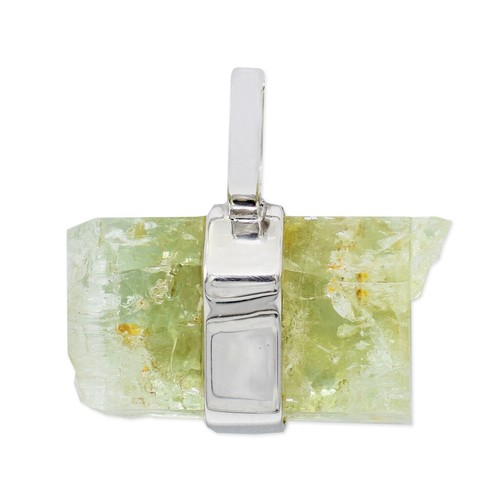 Aquamarine crystal pendant - crystal,