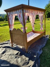 Lit taille 90 baldaquin marque