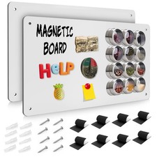 Tableau Blanc Magnétique, Plaque à Visser Aimanté, Tableau Magnetique Mural p...