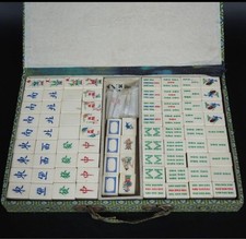 Ancien jeu de mahjong chinois