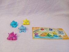 4 FIGURINES JOUETS MAGIC KINDER SERIE MIXART