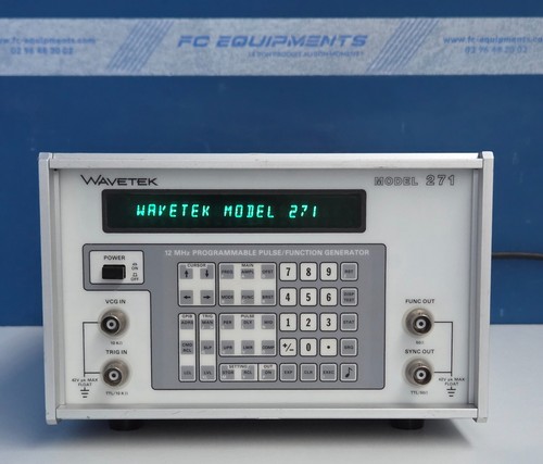 Wavetek 271 programmable pulse - wavetek,