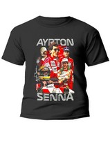 Tee shirt Ayrton Senna 100%