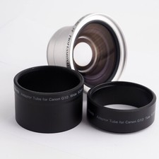 Bower Adapter Tube for Canon G10 Wide and Tele 52 mm, .38X Super Wide lens