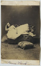 2 cdv Mayer & Pierson recto-verso circa 1860. Eugénie Fiocre, danseuse. Opéra.