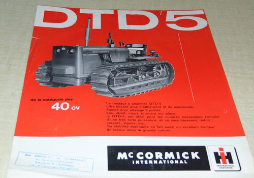 Brochure prospectus tracteur - prospectus,