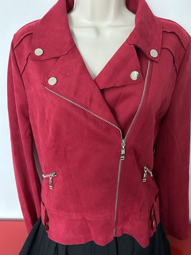 Blouson aviateur rouge - blouson,