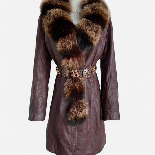 Manteau femme cuir - en,