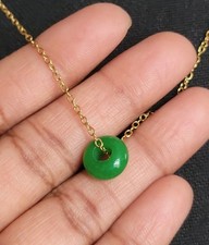 Collier Jade Vert
