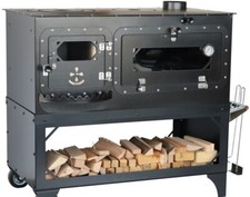 poêle à bois, cuisinière