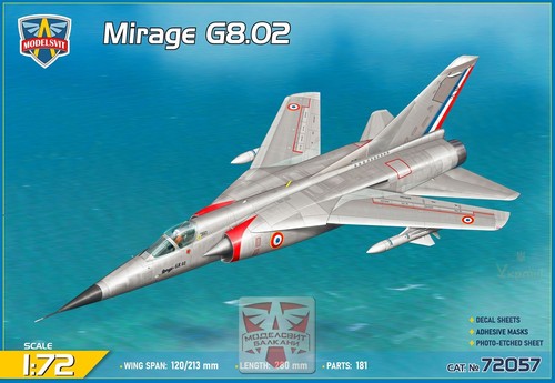 Modelsvit mirage 02 - g8, /