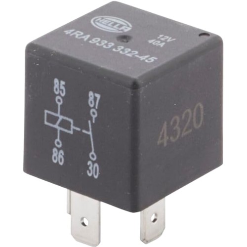 Hella relais 12v 4pôle - 12v,