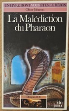 Livre Dont Vous êtes le Héros LDVELH La Malédiction du Pharaon