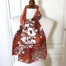 Foulard écharpe scarf 100%