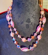 collier  double rangs années