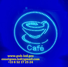 ENSEIGNE LUMINEUSE LED 2 FACES