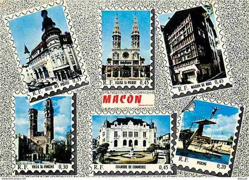 Carte postale macon - -, 71