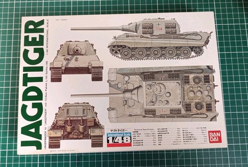 Maquette bandai jagdpanzer - maquette,