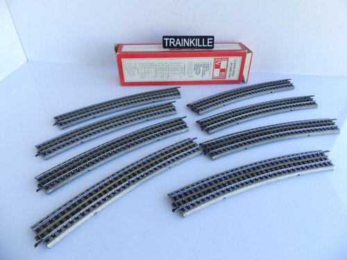 Ho 8 rails courbes - 75,
