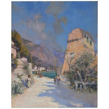 Huile sur toile de Raymond Allègre (1857-1933)