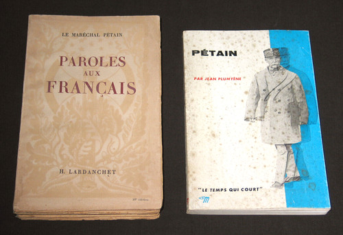 Pétain paroles aux - pÉtain,