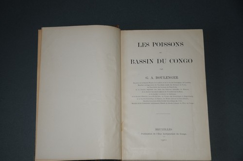 Poissons congo a - poissons, du