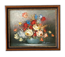 Ancien tableau peinture hst - hst,