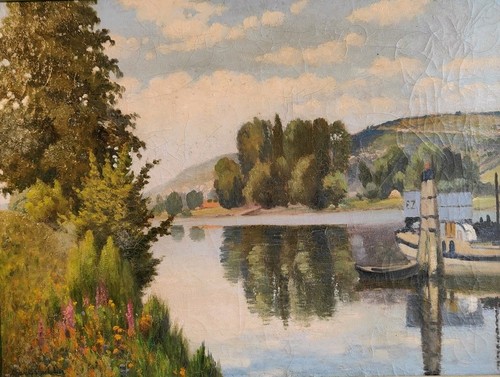 Tableau bord seine par - seine,