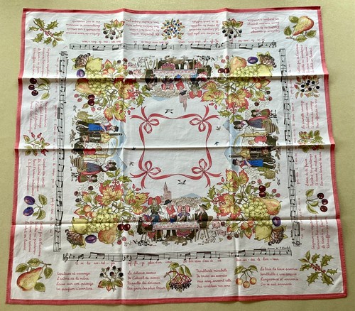 Petite nappe carrée - , vintage