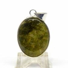 Pendentif En Jade Inca Vert De