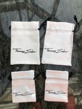4 Pochettes Thomas Sabo . bijoux fantaisie . Dust Bag Lot 4