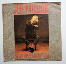 JEB MILLION : Speed Up My Heartbeat  7" 45T Promo Sample WEA 248562-7 en VG+/EX
