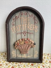 Ancien Cadre Deco Fruit