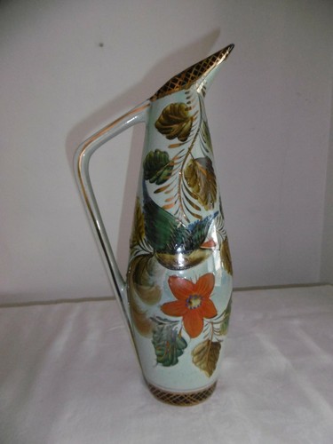 Ancien grand vase - vase, oiseau